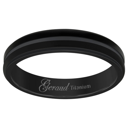 Titanium 4mm Ring