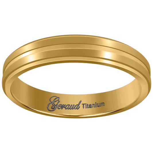 Titanium 4mm Ring