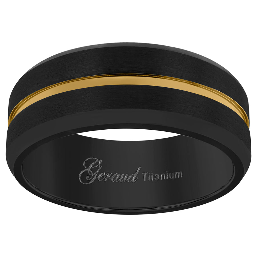 Titanium 8mm Ring