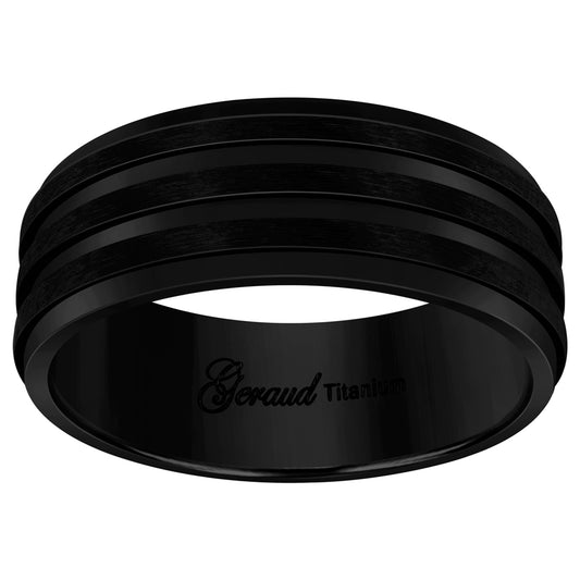 Titanium 8mm Ring