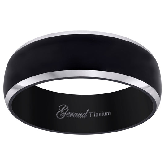 Titanium 8mm Ring