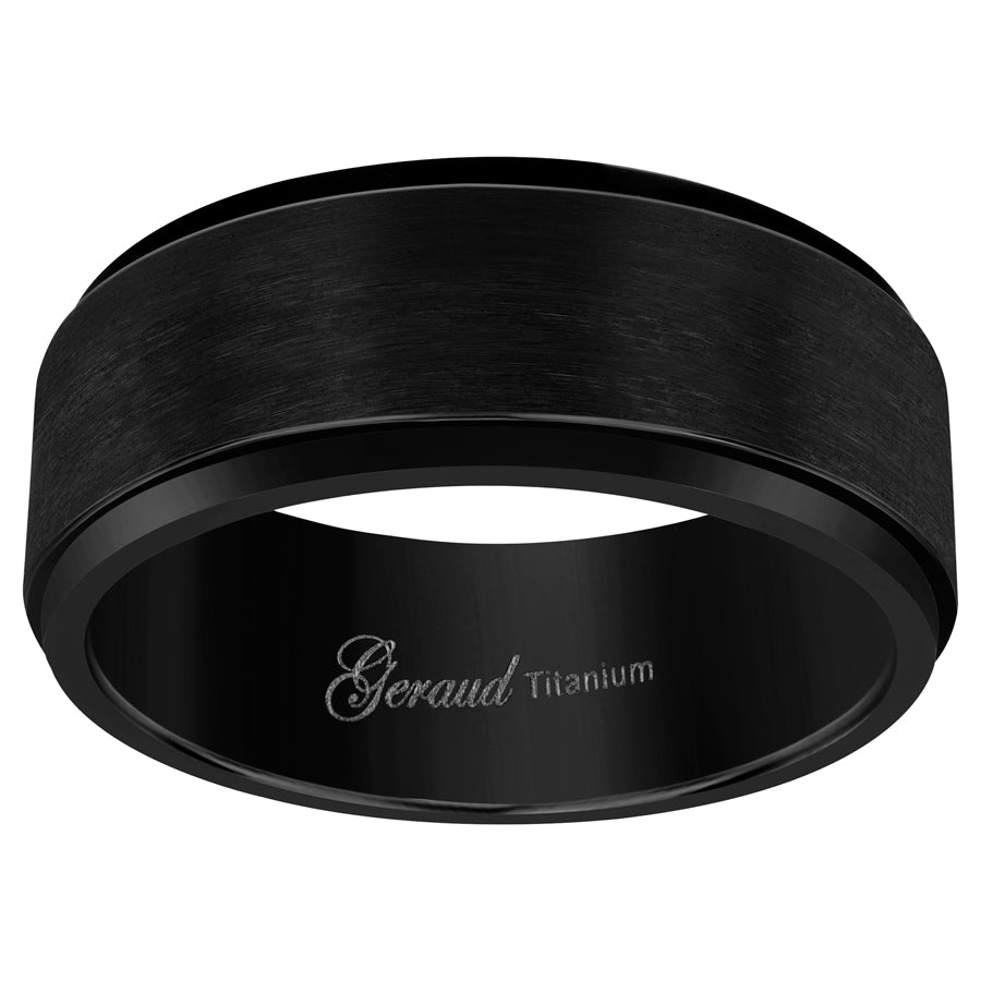 Titanium 8mm Ring