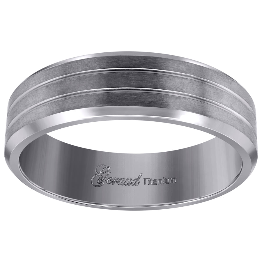 Titanium 7mm Ring