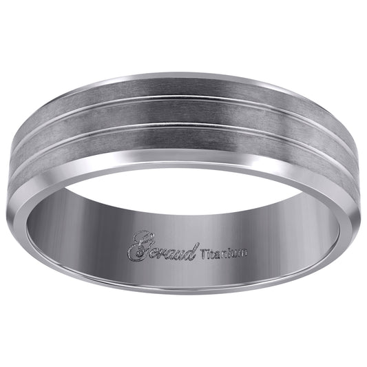 Titanium 7mm Ring