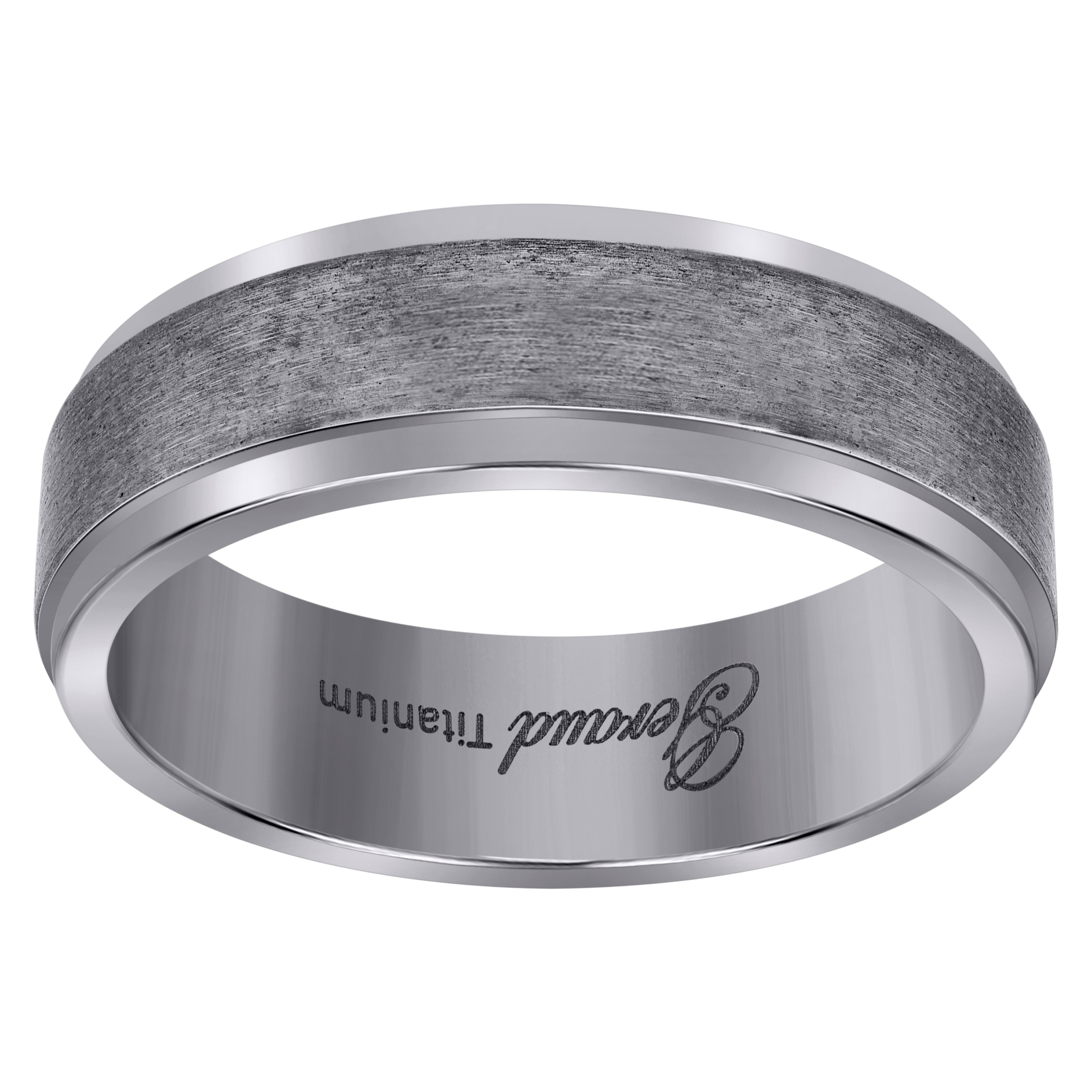 Titanium 6mm Ring
