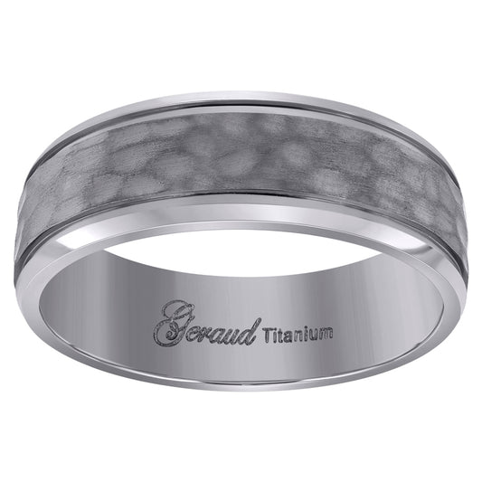 Titanium 8mm Ring