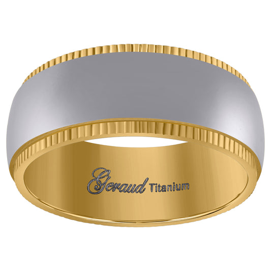 Titanium 8mm Ring