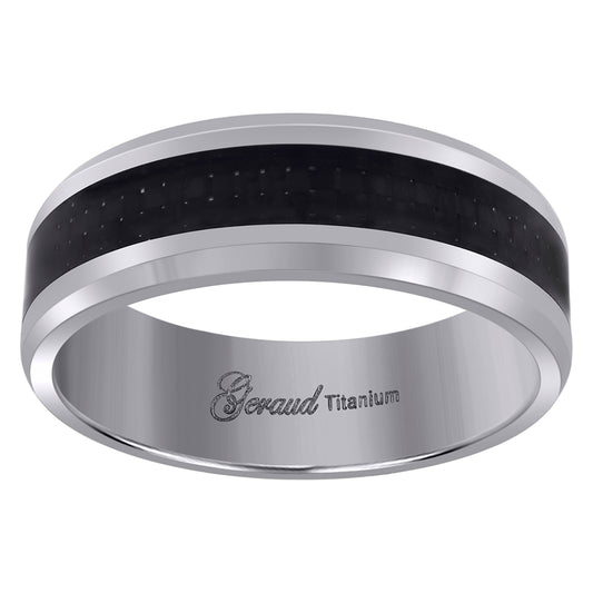 Titanium 8mm Ring