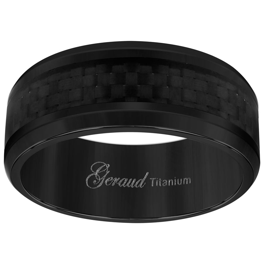 Titanium 8mm Ring