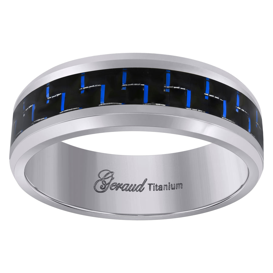 Titanium 8mm Ring