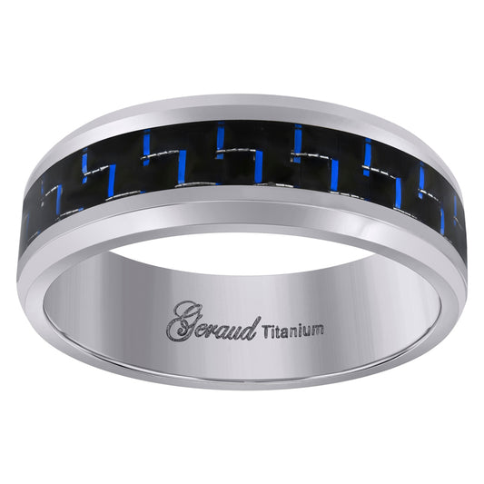 Titanium 8mm Ring
