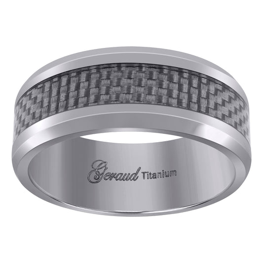 Titanium 8mm Ring