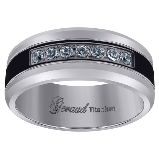 Titanium 8mm Ring