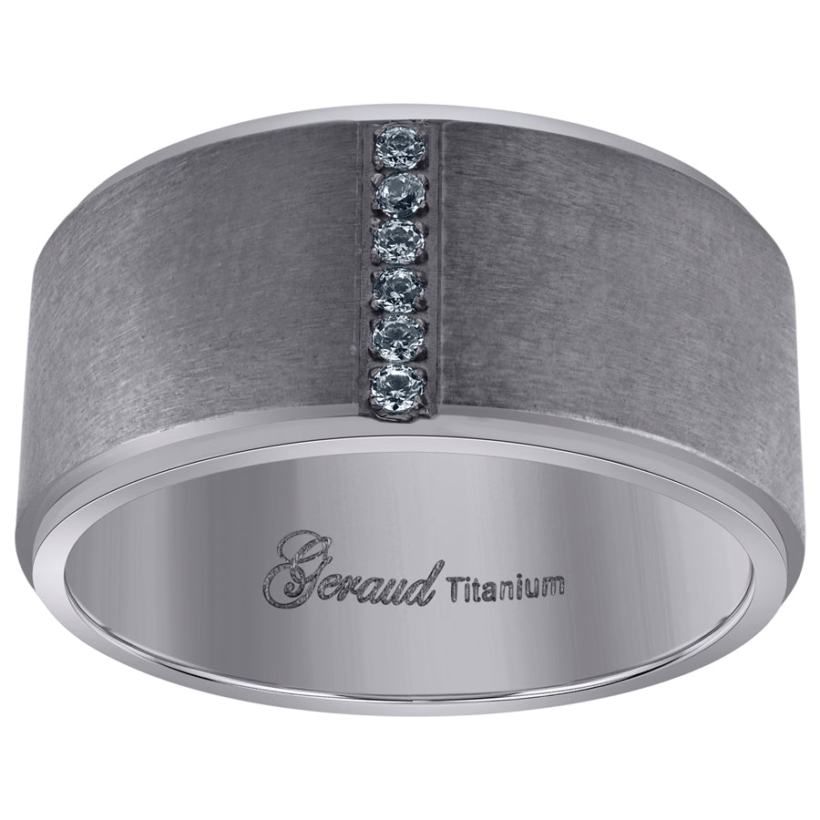 Titanium 8mm Ring