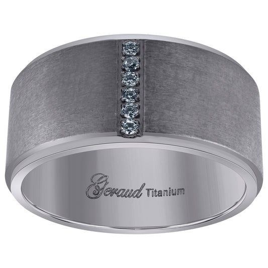 Titanium 8mm Ring