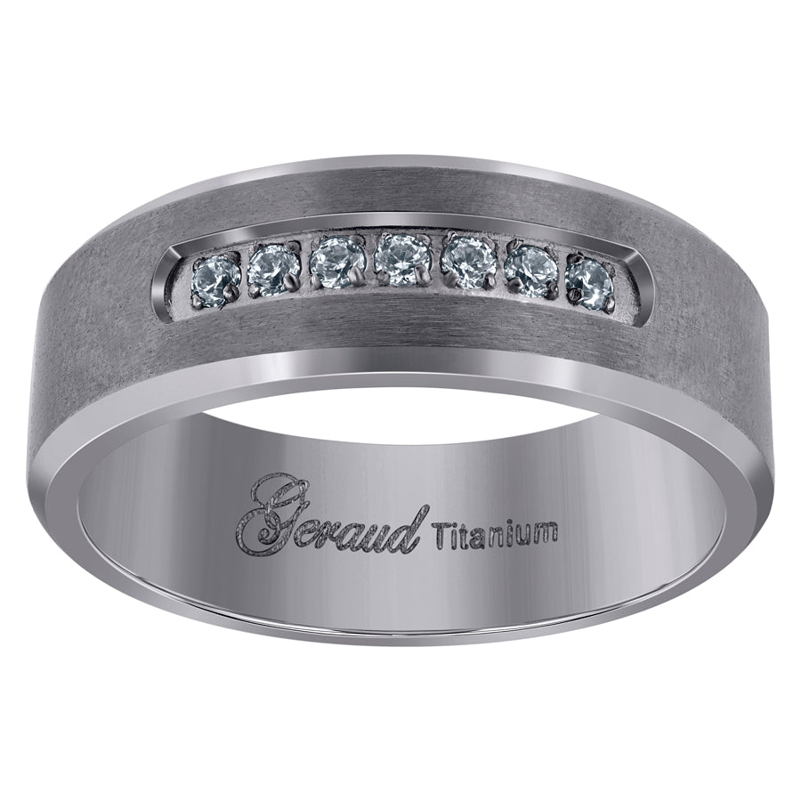 Titanium 7mm Ring