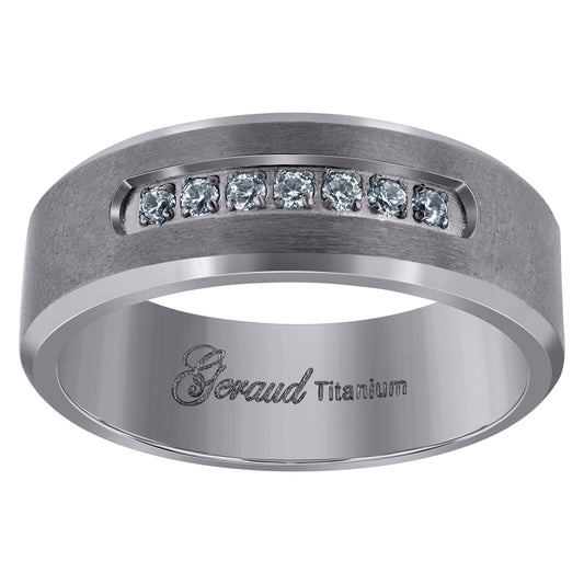 Titanium 7mm Ring