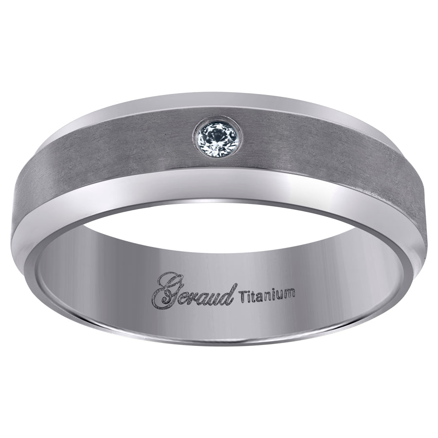 Titanium 7mm Ring