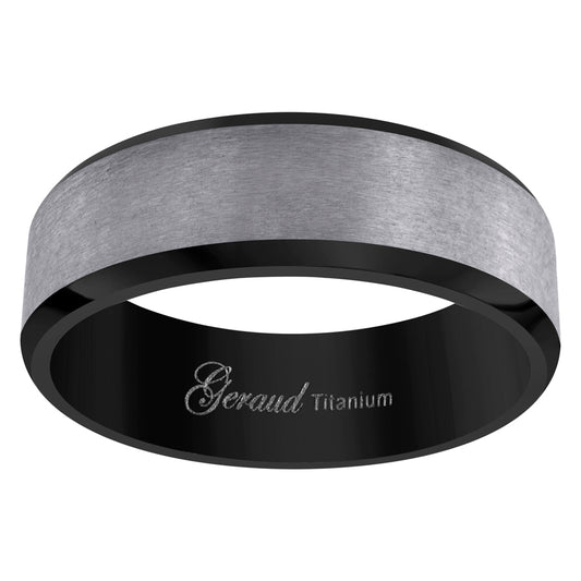 Titanium 8mm Ring