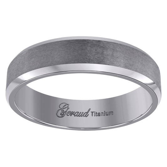 Titanium 6mm Ring