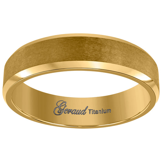 Titanium 6mm Ring
