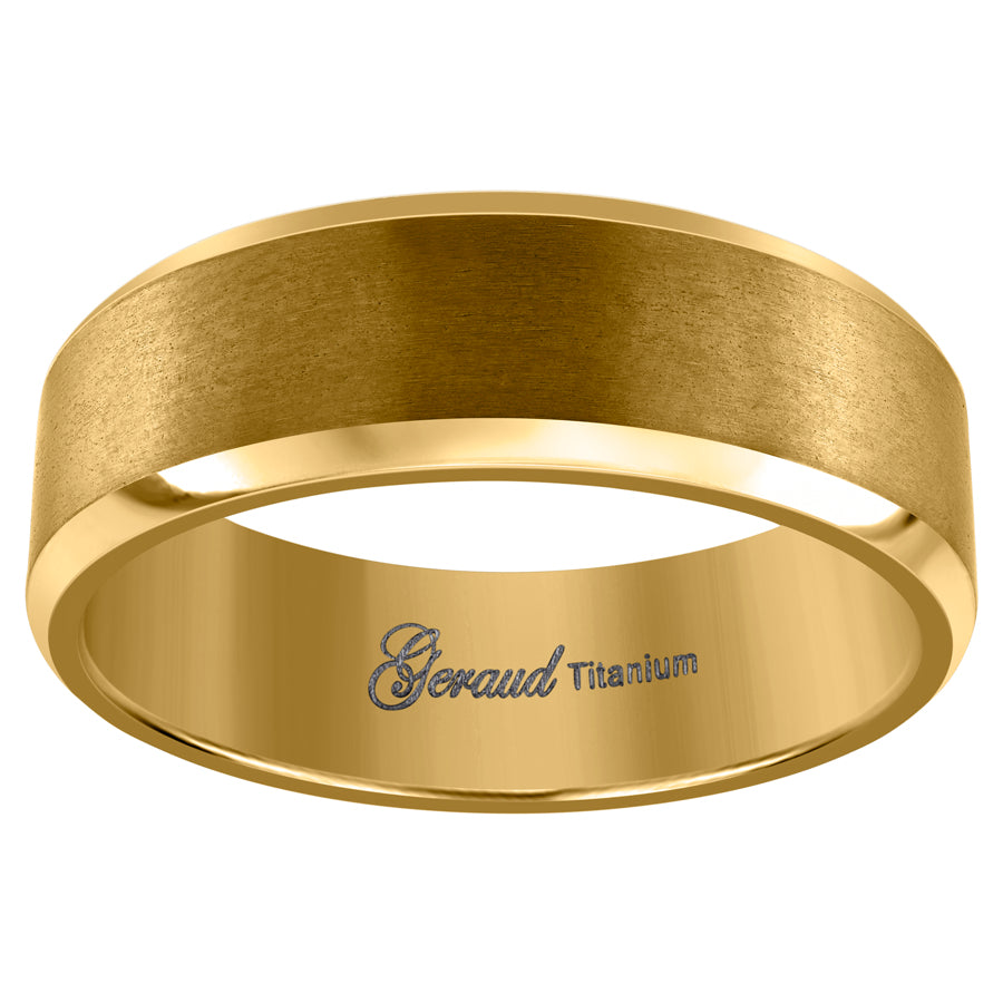 Titanium 8mm Ring