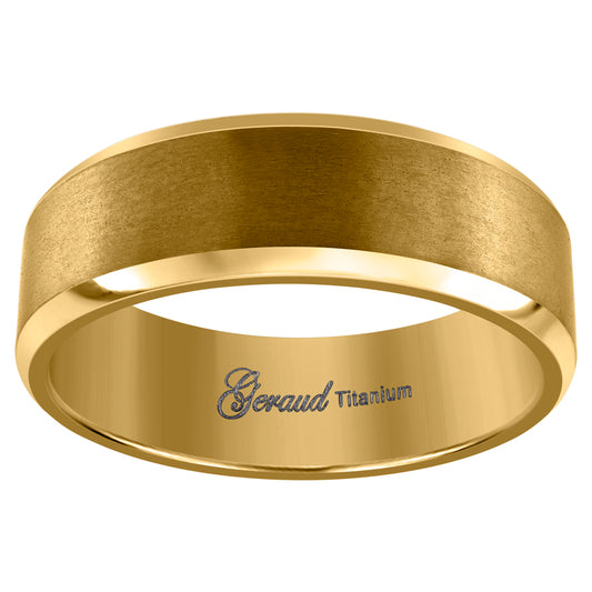 Titanium 8mm Ring