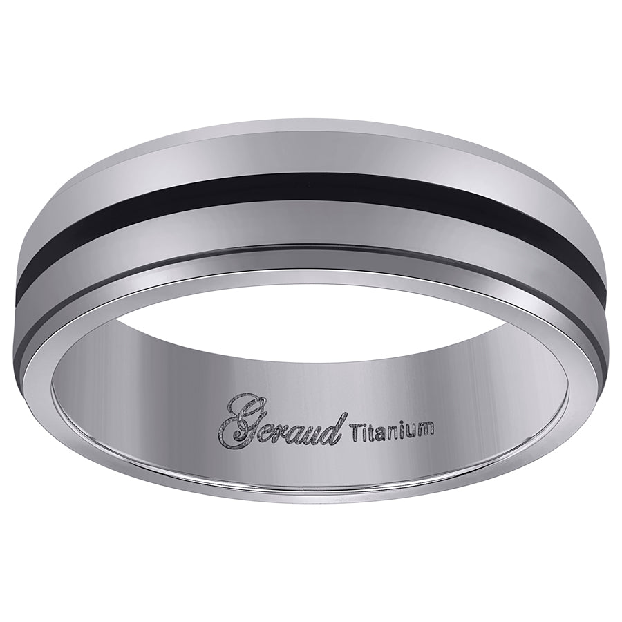Titanium 6mm Ring