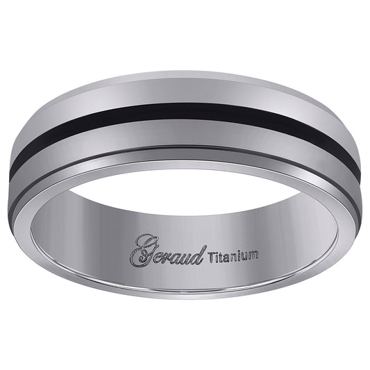 Titanium 6mm Ring
