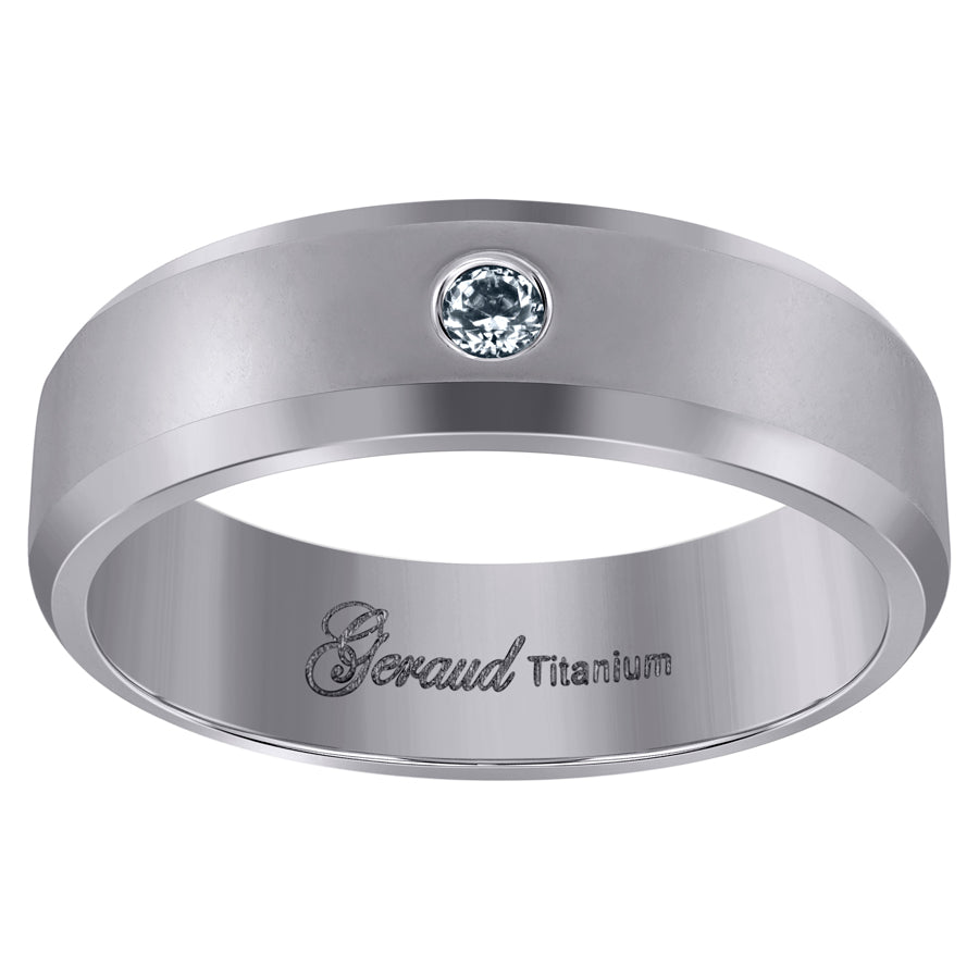 Titanium 6mm Ring