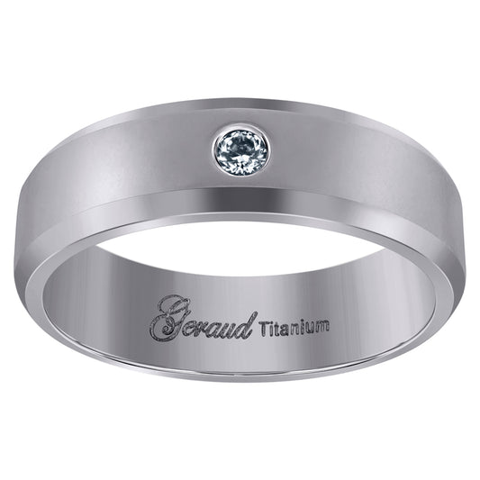 Titanium 6mm Ring