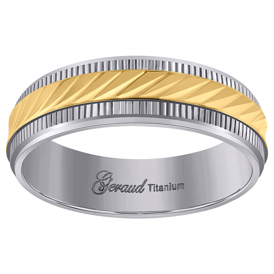 Titanium 7mm Ring