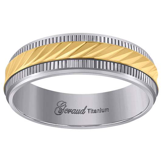 Titanium 7mm Ring
