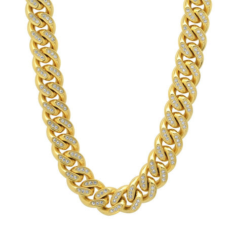 Stainless Steel 12mm-30" Necklace