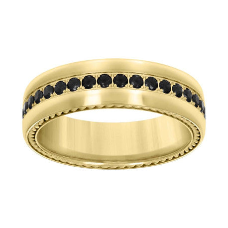Stainless Steel Cz Band 7mm S8-S12