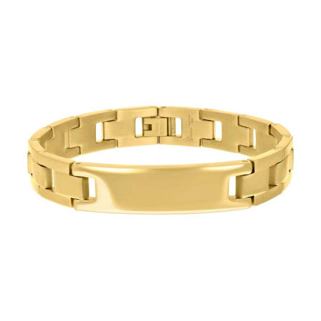 Stainless Steel Id Bracelet 12mm-8.5"