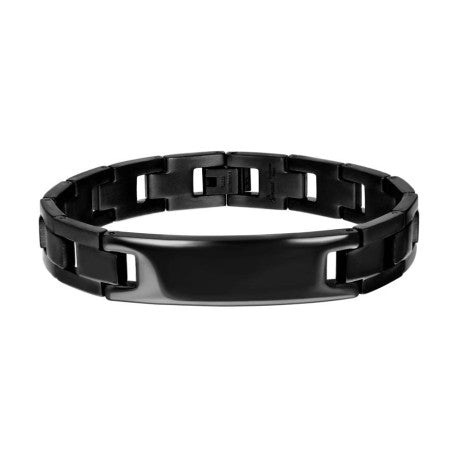 Stainless Steel Id Bracelet 12mm-8.5"