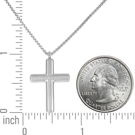 Stainless Steel Necklace 2mm- 22" With Pendant