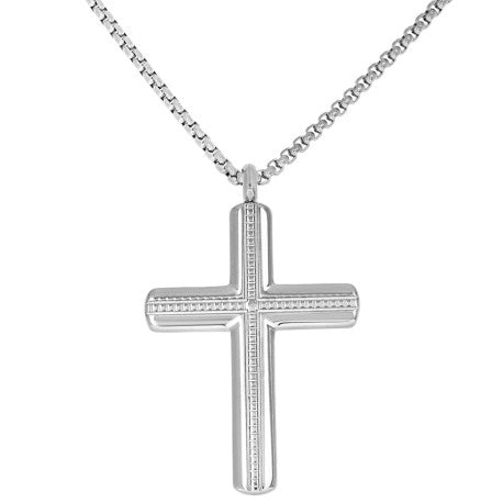 Stainless Steel Necklace 2mm- 22" With Pendant