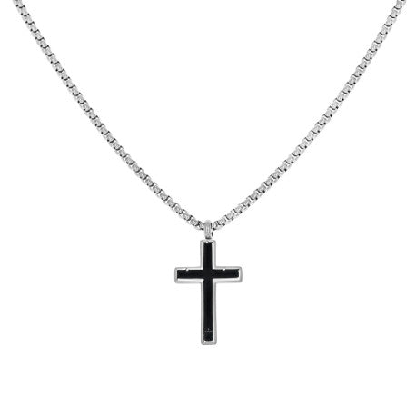 Stainless Steel Pendant With Chain Necklace 20"