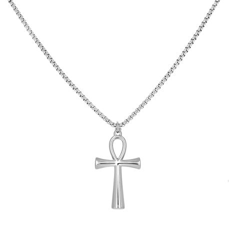 Stainless Steel Pendant With Necklace Chain 18"