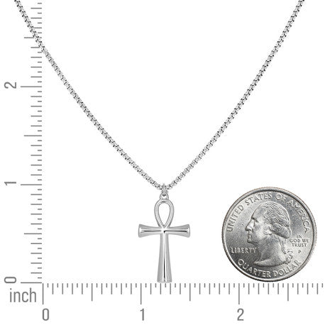 Stainless Steel Pendant With Necklace Chain 18"