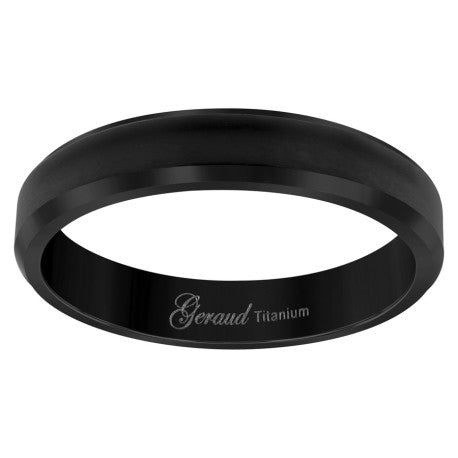 Titanium 4mm Ring