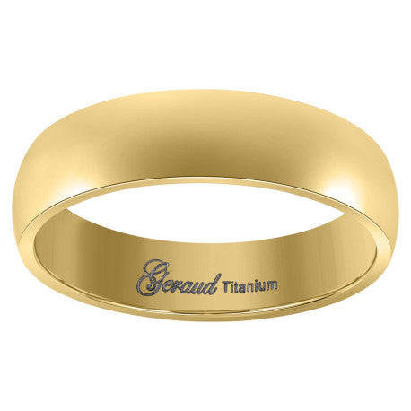 Titanium 6mm Ring