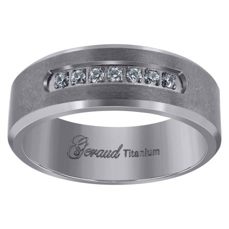 Titanium 7mm Ring