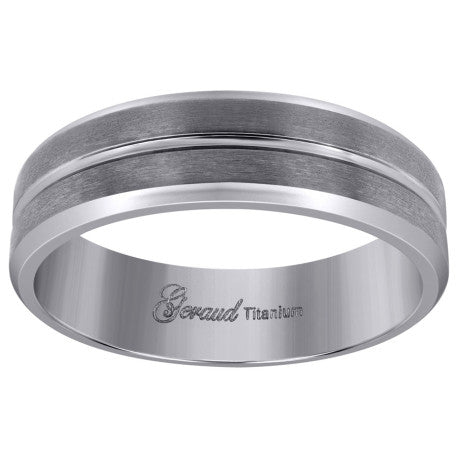 Titanium 7mm Ring