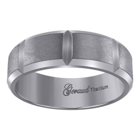 Titanium 7mm Ring