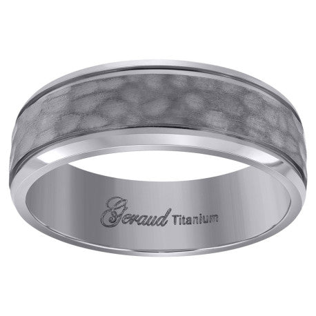 Titanium 8mm Ring