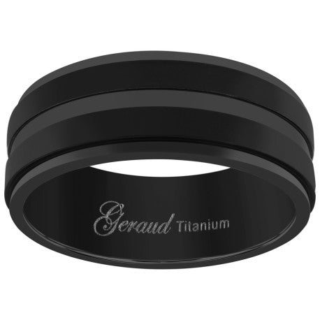 Titanium 8mm Ring
