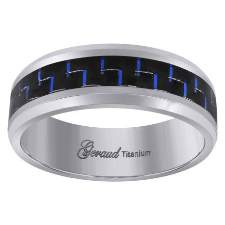 Titanium 8mm Ring